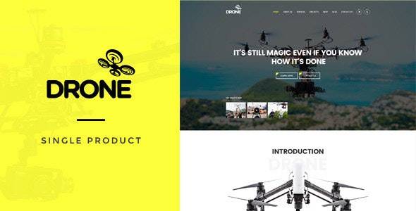 Drone v1.35 -单一产品WordPress主题