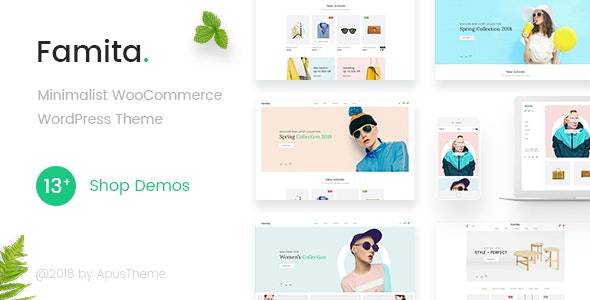 Famita v1.38 -极简WooCommerce WordPress主题
