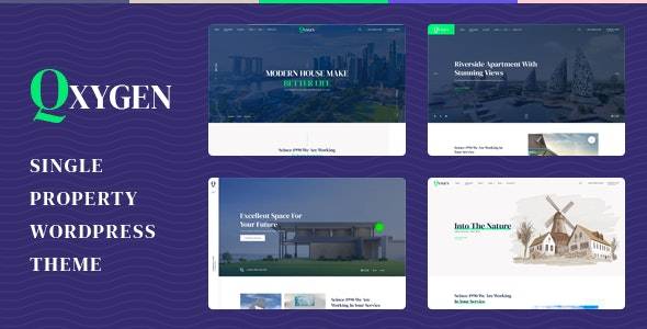 Qxygen v1.0.7 -单一属性WordPress主题
