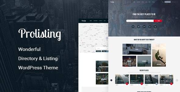 Prolisting v1.36 -目录列表WordPress主题