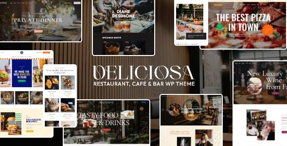 Deliciosa v1.0 -餐厅,咖啡厅&酒吧WordPress主题