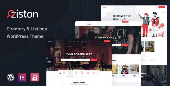 Ziston v1.2.8 -目录列表WordPress主题