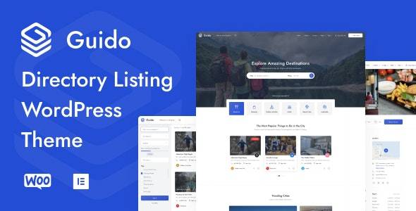 Guido v1.0.17 -目录列表WordPress主题