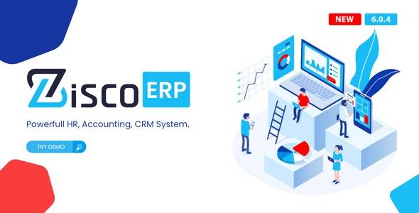 ZiscoERP v6.0.4 -强大的人力资源、会计、CRM系统