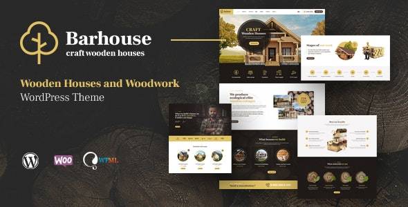 Barhouse v1.1.6 -木制房屋建筑和木制品WordPress主题