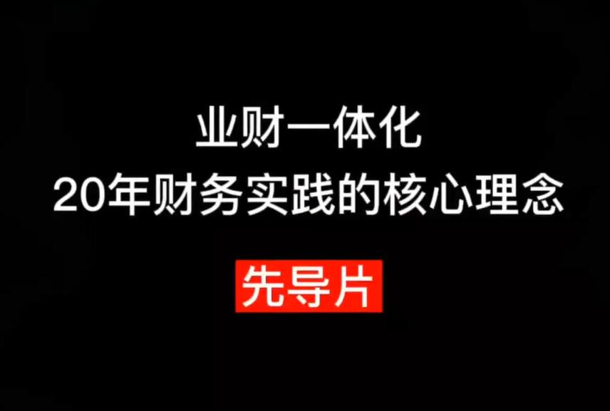 徐薇·业财融合经营制胜课程（百度云）