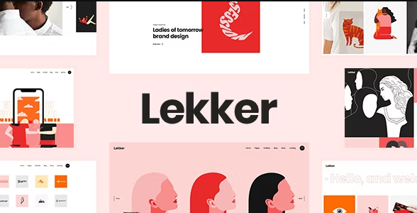 Lekker v1.8 -投资组合WordPress主题