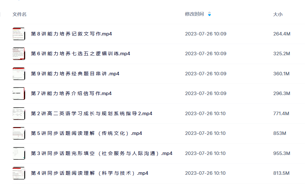 高途王赞2023高二英语暑假班