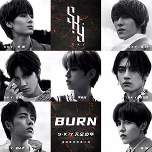 S.K.Y天空少年《BURN》全新单曲[高品质MP3+无损FLAC/68MB]百度云网盘下载