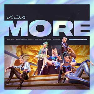 KDA/Seraphine《MORE》全新单曲[高品质MP3+无损FLAC/36MB]百度云网盘下载
