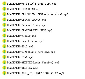 BLACKPINK《BLACKPINK 2018 TOUR ‘IN YOUR AREA’ SEOUL (Live)》首尔演唱会LIVE音源[高品质MP3+无损FLAC/503MB]百度云网盘下载