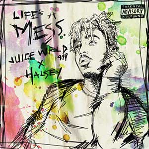 Juice WRLD,Halsey《Life’s A Mess (Explicit)》全新单曲[高品质MP3-320K/8MB]百度云网盘下载