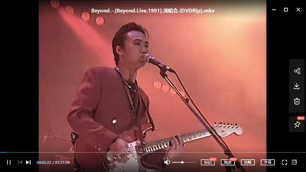 Beyond《1991生命接触演唱会Live》无水印高清音乐现场[1080P/MP4/2.34GB]