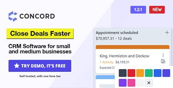 Concord v1.2.1 - 交易管理 CRM