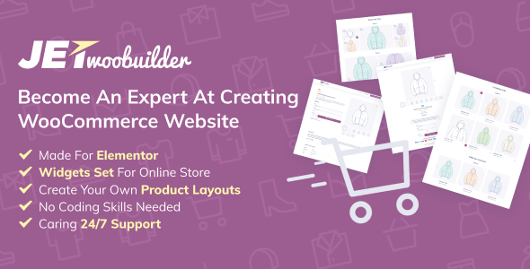 JetWooBuilder v2.1.5 -Elementor的WooCommerce插件