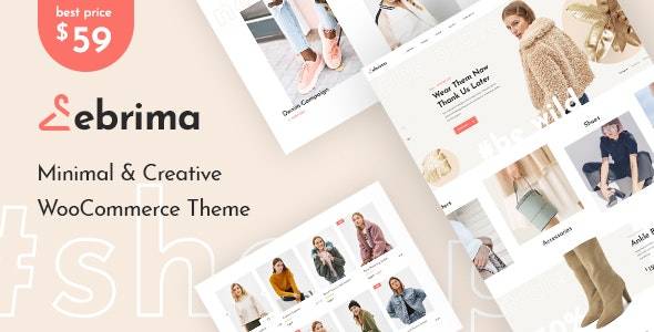 Ebrima v1.2.5 - 简约和创意 WooCommerce WP 主题