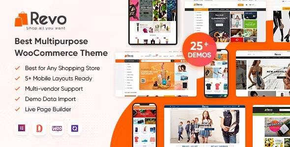 Revo v4.0.19 - 多功能 WooCommerce WordPress 主题