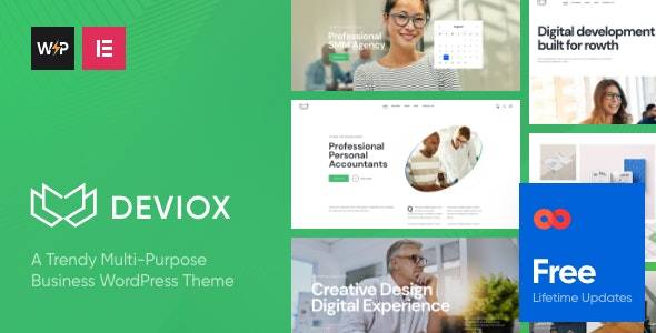 Deviox v2.3.0 - 时尚的多功能商业主题