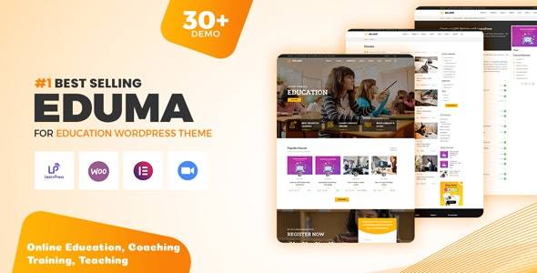 Eduma v5.3.0 - 教育 WordPress 主题