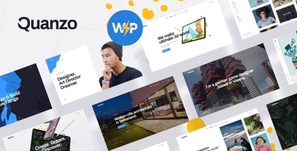 Quanzo v1.0.8 - 个人作品集 WordPress 主题