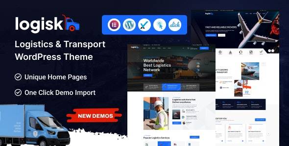 Logisk v1.0.1 -运输物流服务WordPress主题