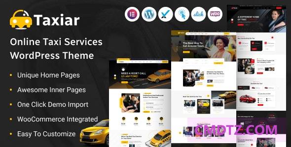 Taxiar v1.0 -网上出租车服务WordPress主题