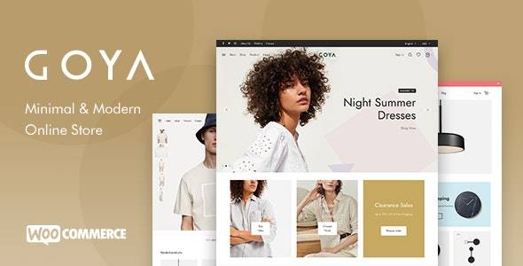 Goya v1.0.8.7 -现代WooCommerce主题