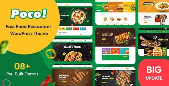 Poco v2.1.1 -快餐店WordPress主题