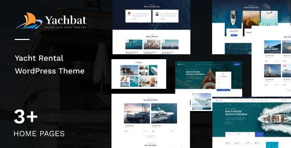 Yachbat v1.1.5 - 游艇租赁WordPress主题