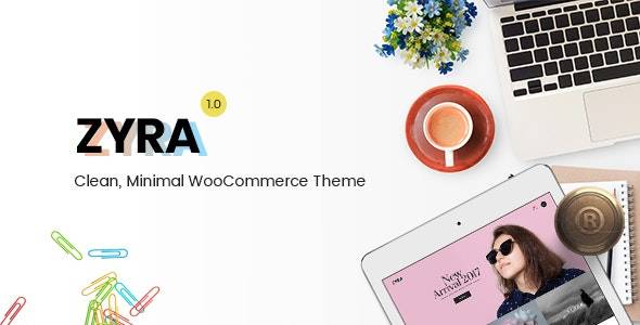 Zyra v1.4.0 -干净，最小的WooCommerce主题