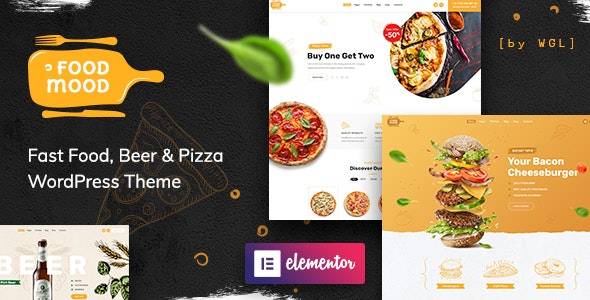 Foodmood v1.2.8 - 咖啡馆和外卖 WordPress 主题