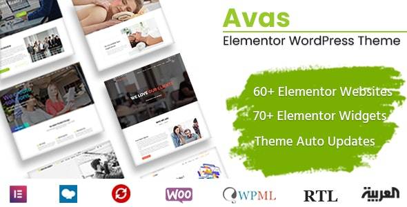 Avas v6.3.30 - 多用途 WordPress 主题