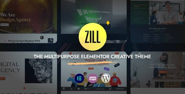 ZILL v1.0.0 - 多用途 Elementor 创意主题