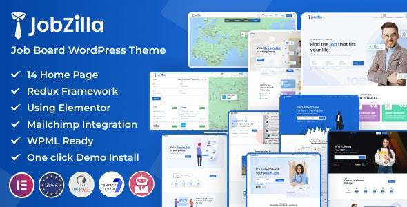 JobZilla v1.6 - 求职板 WordPress 主题