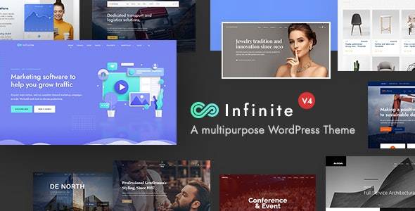 Infinite v4.0.3 - 多用途 WordPress 主题