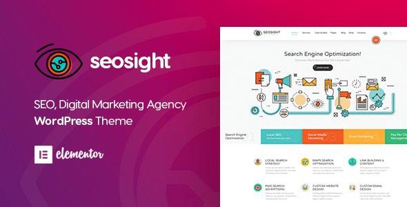 Seosight v5.21 - SEO 数字营销机构主题