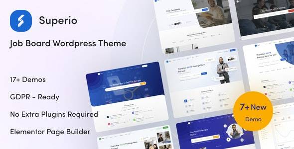 Superio v1.3 – 求职板 WordPress 主题