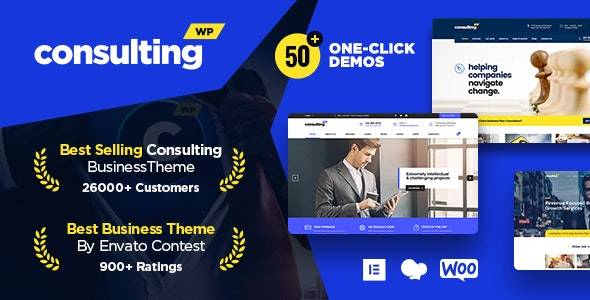 Consulting v6.5.8 - 商业，金融WordPress主题