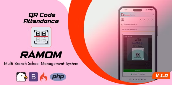 Ramom学校二维码考勤v1.0