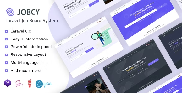 Jobcy v1.11.0 - Laravel 求职板多语言系统