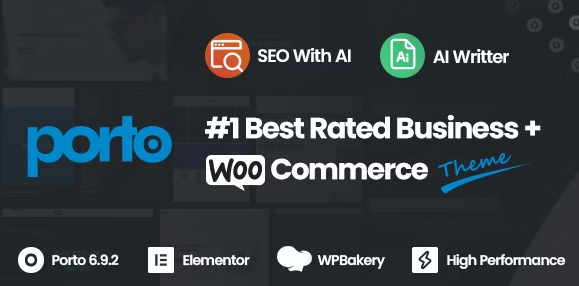 Porto v6.9.6 - 多功能和 WooCommerce 主题
