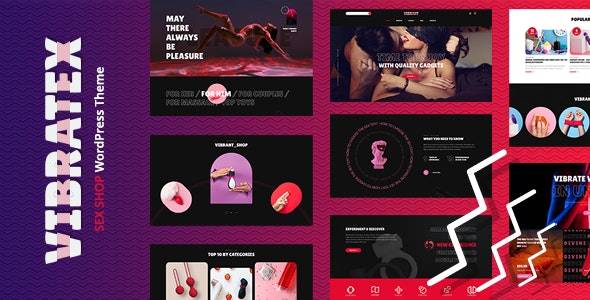 Vibratex v1.0.1 - 成人玩具店 WordPress 主题