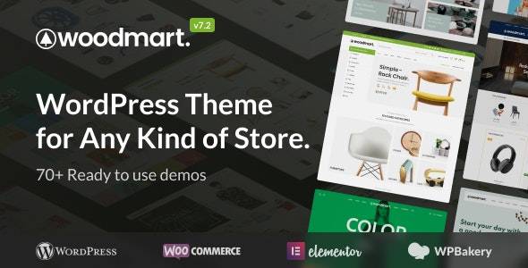 WoodMart v7.2.5 - 响应式 WooCommerce WordPress 主题