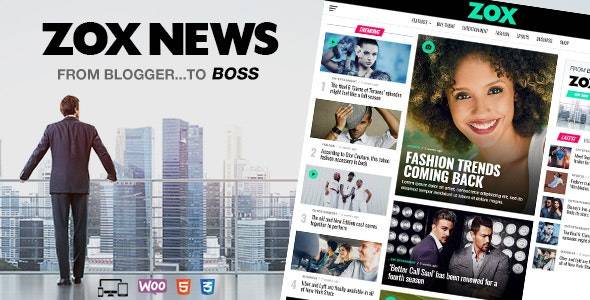 Zox News v3.16.0 - 专业 WordPress 新闻