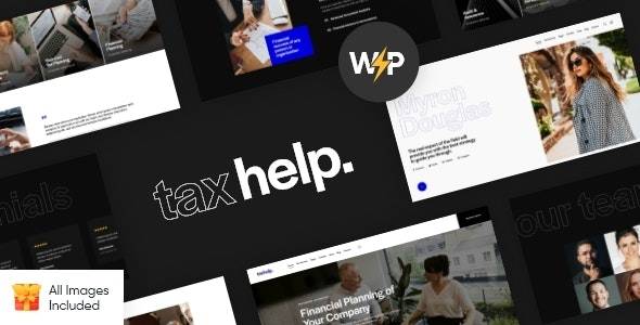 Tax Help v2.8 - 财务和商业会计顾问 WordPress 主题