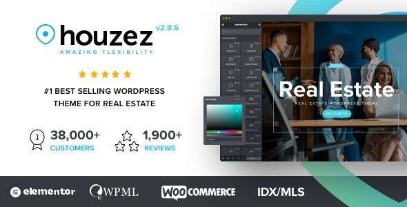 Houzez v2.8.6 - 房地产 WordPress 主题