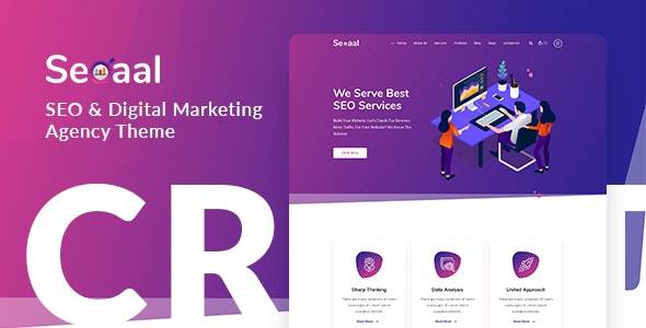 Seoaal v1.1.1 - SEO 和数字营销 WordPress 主题