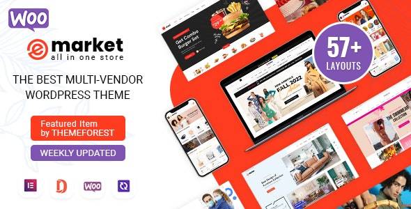 Emarket v7.7.0 - 多用途 WooCommerce 主题