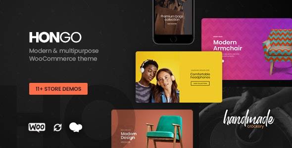 Hongo v2.9 - 现代多功能 WooCommerce WordPress 主题