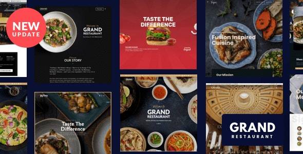 Grand Restaurant v6.7.8 - 餐厅咖啡厅主题